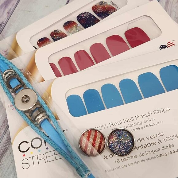 Color Street- Retired Patriotic Bundle - Picture 1 of 8